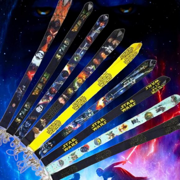 5/25$     STOCKING STUFFERS!!!   STAR WARS LANYARDS - Picture 1 of 5